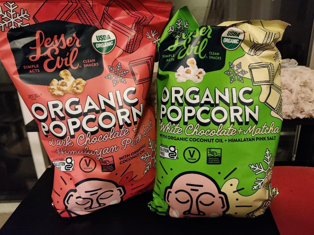 LESSER EVIL SEASONAL POPCORN Plant Based Nutrition